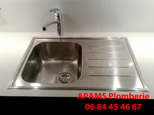 evier apams plomberie Brindas apams plomberie evier, dépannage évier, fuite évier, robinet évier, débouchage évier bouché