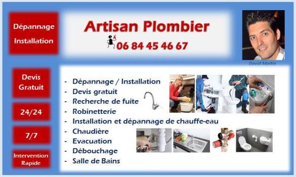 bon plombier et plombier sérieux à Brindas : Apams Plomberie, David MARTIN